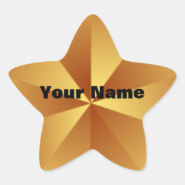 Pegatinas Personalizados de aspecto metálico de la