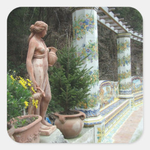 Pegatinas personalizados de Italia romántica