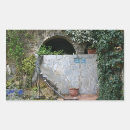 Pegatinas personalizados de Italia romántica