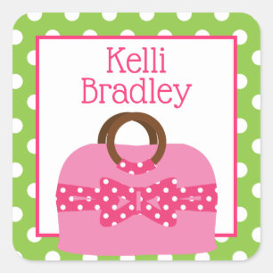 Pegatinas personalizados de la bolsa de puntos de