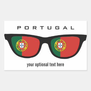 Pegatinas personalizados de los Shades de Portugal
