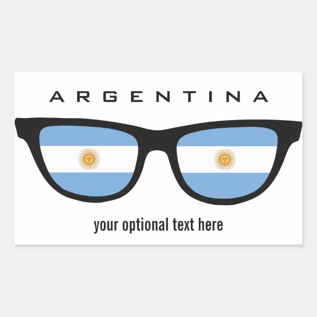 Pegatinas personalizados de los Sombros de Argenti (Anverso)