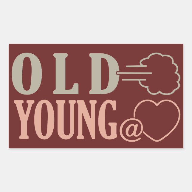 Pegatinas personalizados de Old Fart (Anverso)