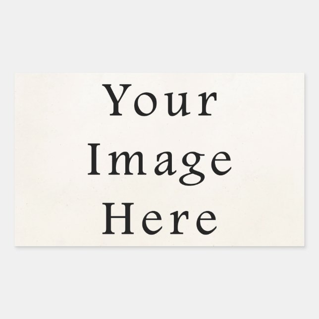 Pegatinas personalizados de Pegatina de rectángulo (Anverso)