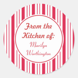 Pegatinas personalizados de Peppermint Kitchen