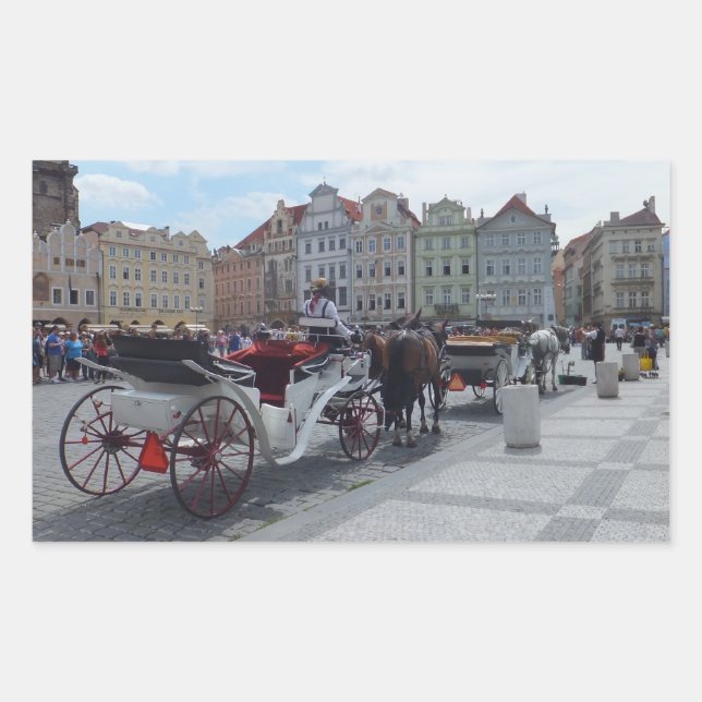 Pegatinas personalizados de Praga/Praha (Anverso)