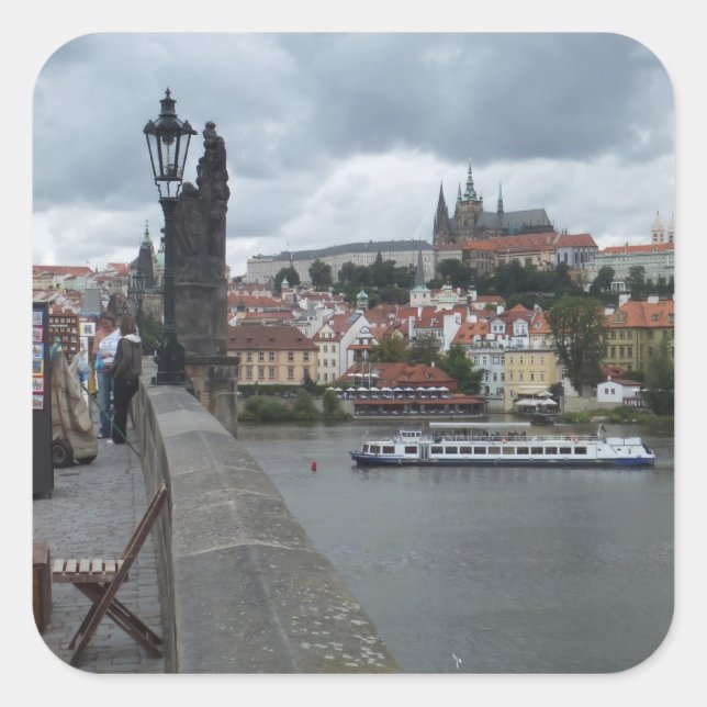 Pegatinas personalizados de Praga/Praha (Anverso)