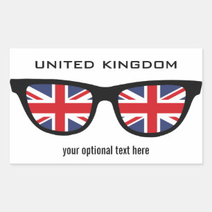 Pegatinas personalizados de Shades británicos