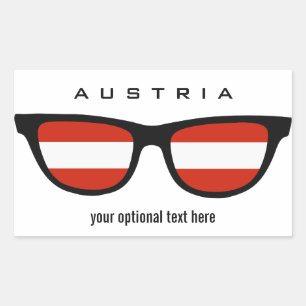 Pegatinas personalizados de Shades de Austria