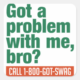 PEGATINAS personalizados de SWAG