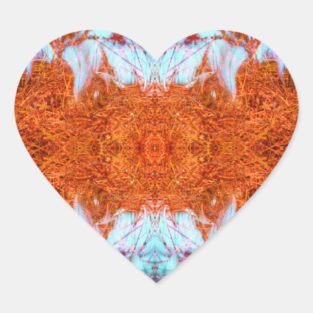 Pegatinas personalizados del corazón (Anverso)