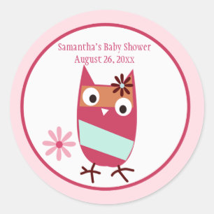 Pegatinas personalizados del favor de Baby Shower