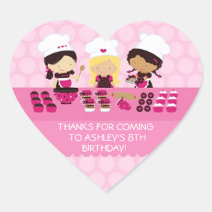 Pegatinas personalizados fiesta del favor del