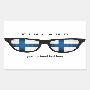Pegatinas personalizados finlandeses Shades