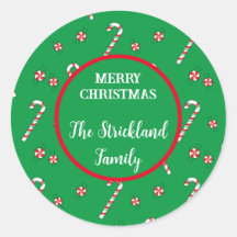 Pegatinas personalizados para Navidades