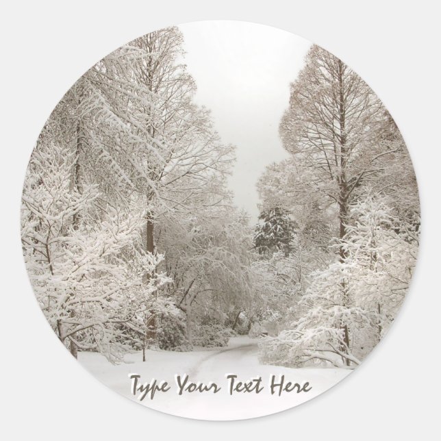 Pegatinas Personalizados Pegatina de Árboles de In (Anverso)