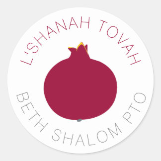 Pegatinas Personalizados rojos granados