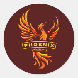 Pegatinas phonix animal