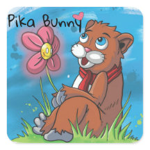 Pegatinas Pika bunny