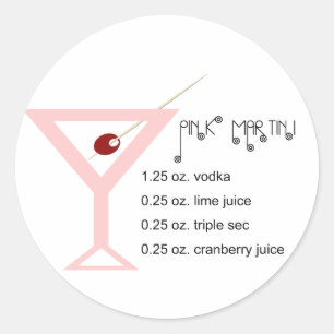 Pegatinas Pink Martini