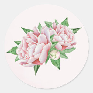 Pegatinas Pink Peony