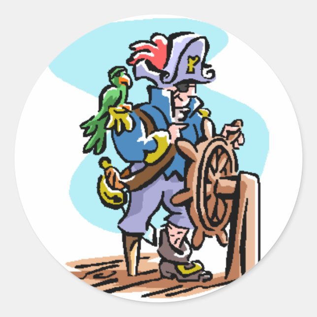PEGATINAS - PIRATA (Anverso)