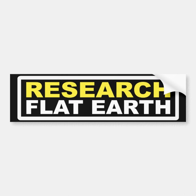 PEGATINAS PLANOS DE LA TIERRA DE LA INVESTIGACIÓN (Frente)