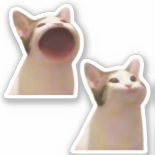 Pegatinas Pop Cat Meme