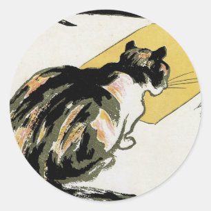 pegatinas Posters de Cat Art Nouveau de 1897