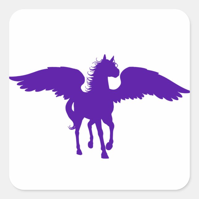 Pegatinas Purple Pegasus (Anverso)
