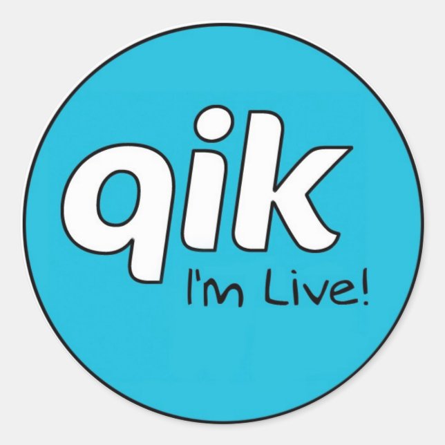 Pegatinas Qik (Anverso)