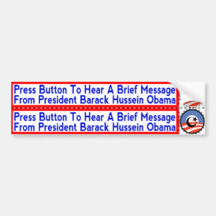 Pegatinas radicales de Obama del Islamist para los