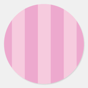 Pegatinas rayados de pastel rosa