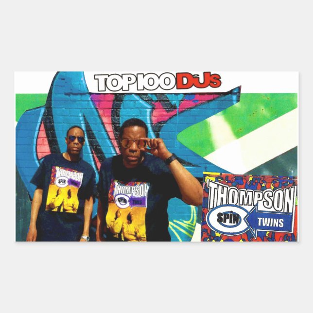 Pegatinas Rectangle (Anverso)