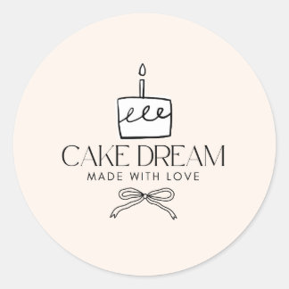 Pegatinas redondas clásicas