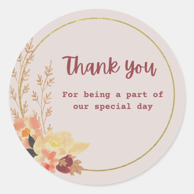 Pegatinas redondas clásicas personalizadas, format (Anverso)