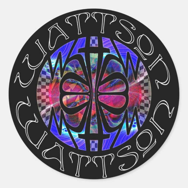 Pegatinas redondos (Anverso)