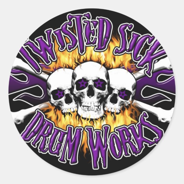 Pegatinas redondos (Anverso)