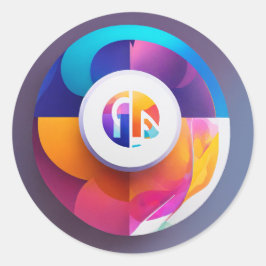 Pegatinas redondos clásicos