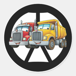 Pegatinas redondos clásicos