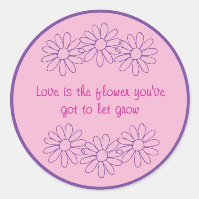 Pegatinas redondos clásicos (Anverso)