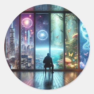 Pegatinas redondos clásicos