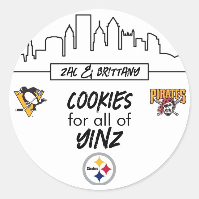 Pegatinas redondos clásicos (Anverso)