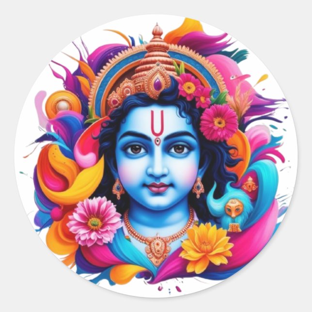 Pegatinas redondos clásicos (Anverso)