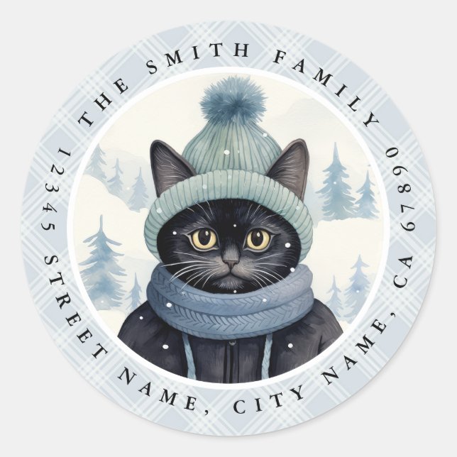 Pegatinas redondos clásicos (Anverso)