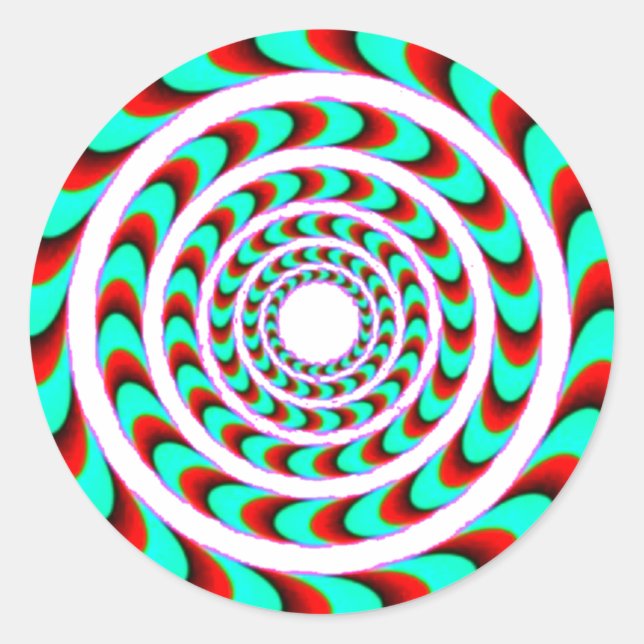 Pegatinas redondos clásicos Crear pegatinas person (Anverso)