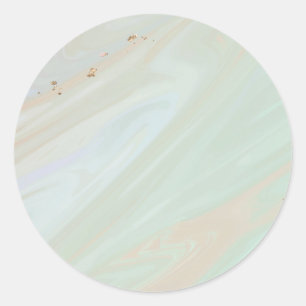 Pegatinas redondos clásicos de la textura de la pi