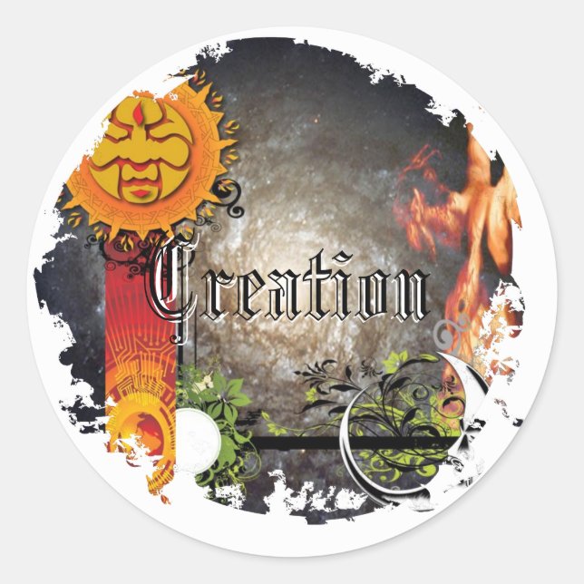 Pegatinas redondos con problemas (Anverso)