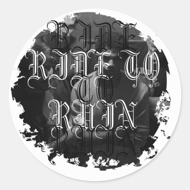 Pegatinas redondos con problemas (Anverso)