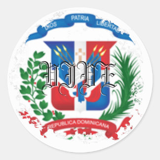 Pegatinas redondos con problemas de Escudo